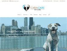 Tablet Screenshot of caracare.com